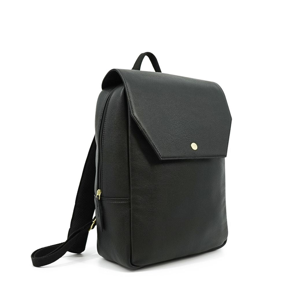 laptop rugzak 15 inch zwart zijkant