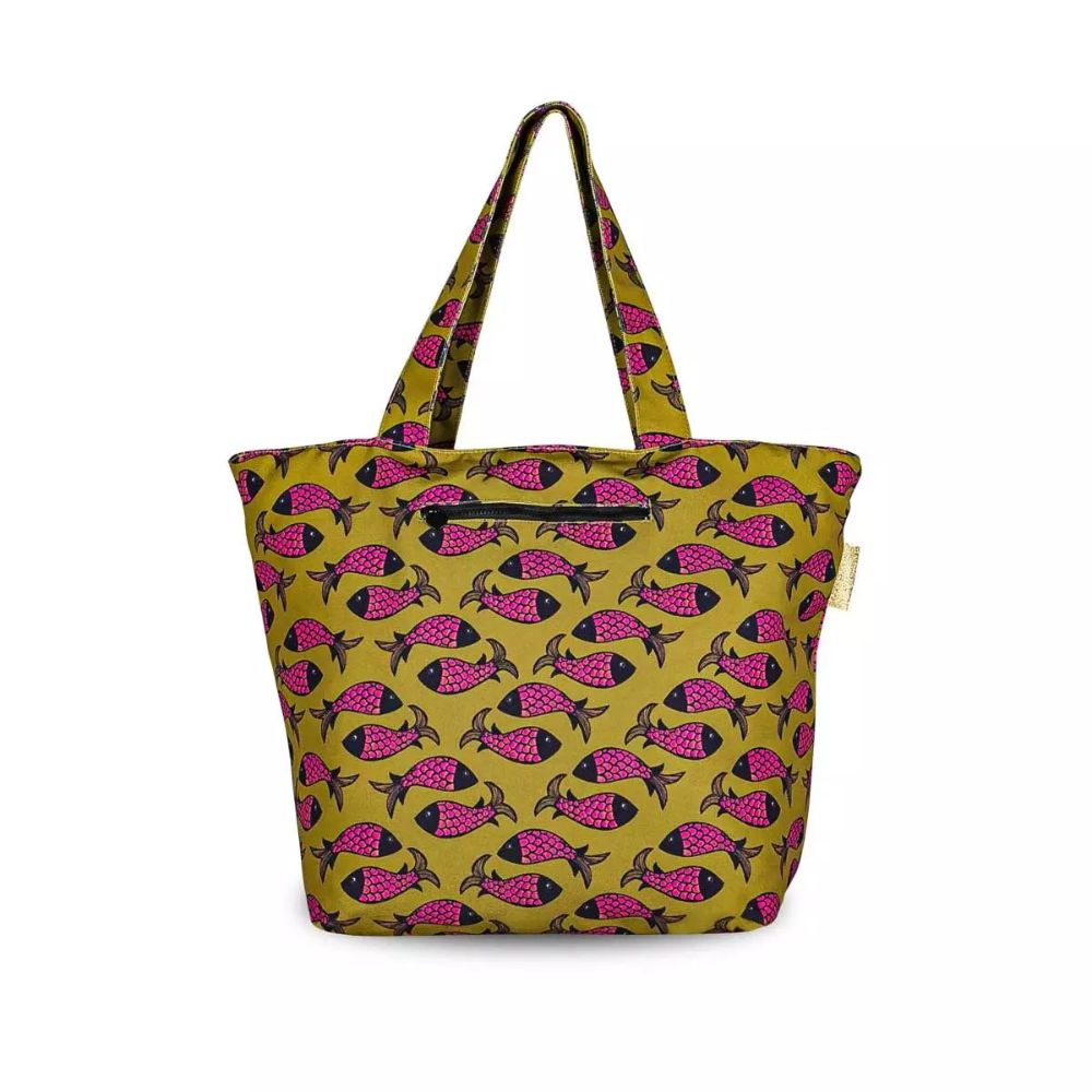 Strandtas groot Little Legends achterzijde