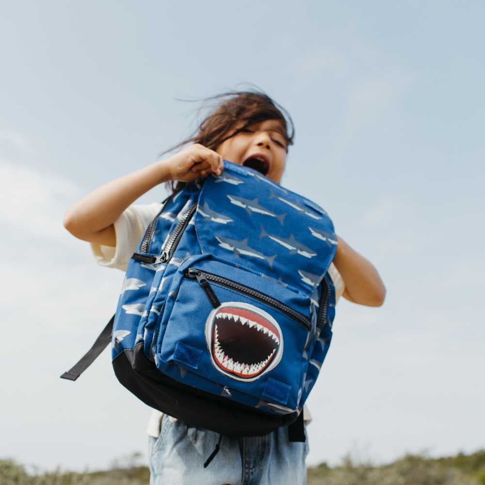 Shark Mouth kinderrugzak sfeer