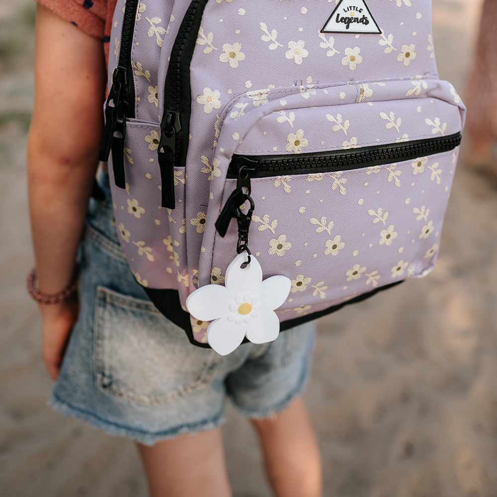 Lia flower kinderrugzak detail