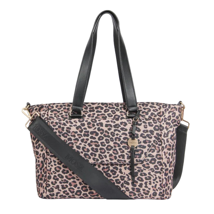 Laptoptas shopper dames 15.6 inch panterprint