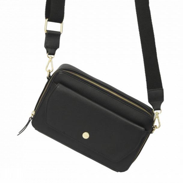 dames schoudertas zwart