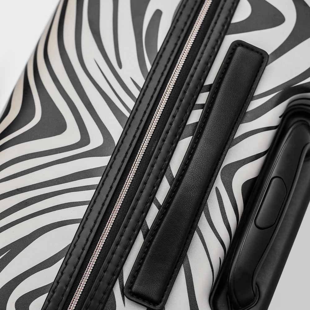 koffer zebra handvat