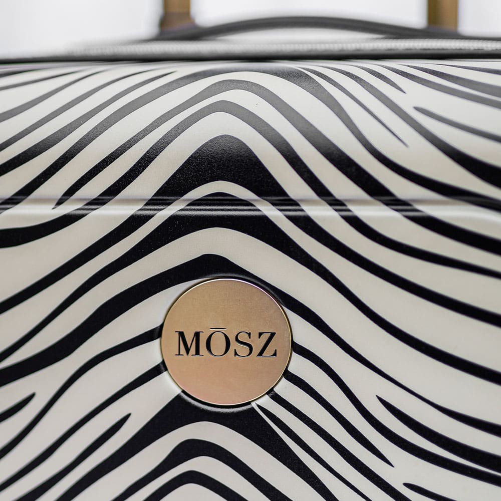 Handbagage koffer zebra print 33 literlogo