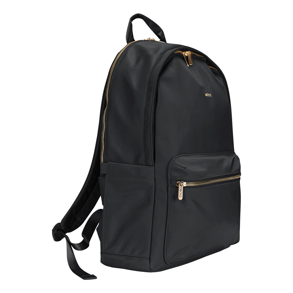 Laptoprugzak dames nylon 15.6 inch - zwart - MŌSZ Maren