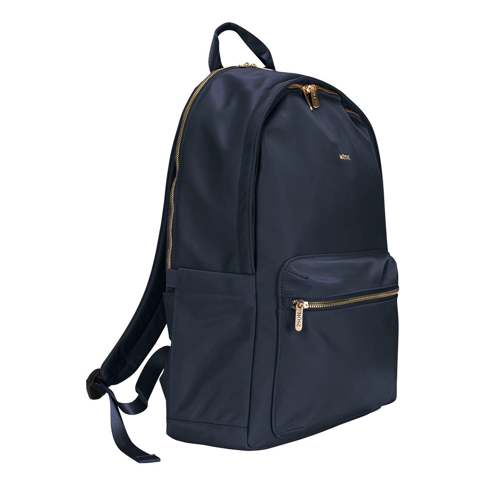 Laptoprugzak dames nylon 15.6 inch - donkerblauw - MŌSZ Maren