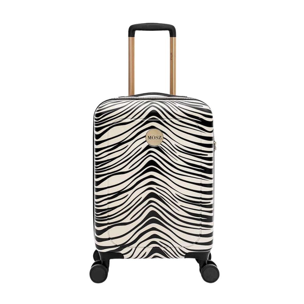 Handbagage koffer zebra print 33 liter