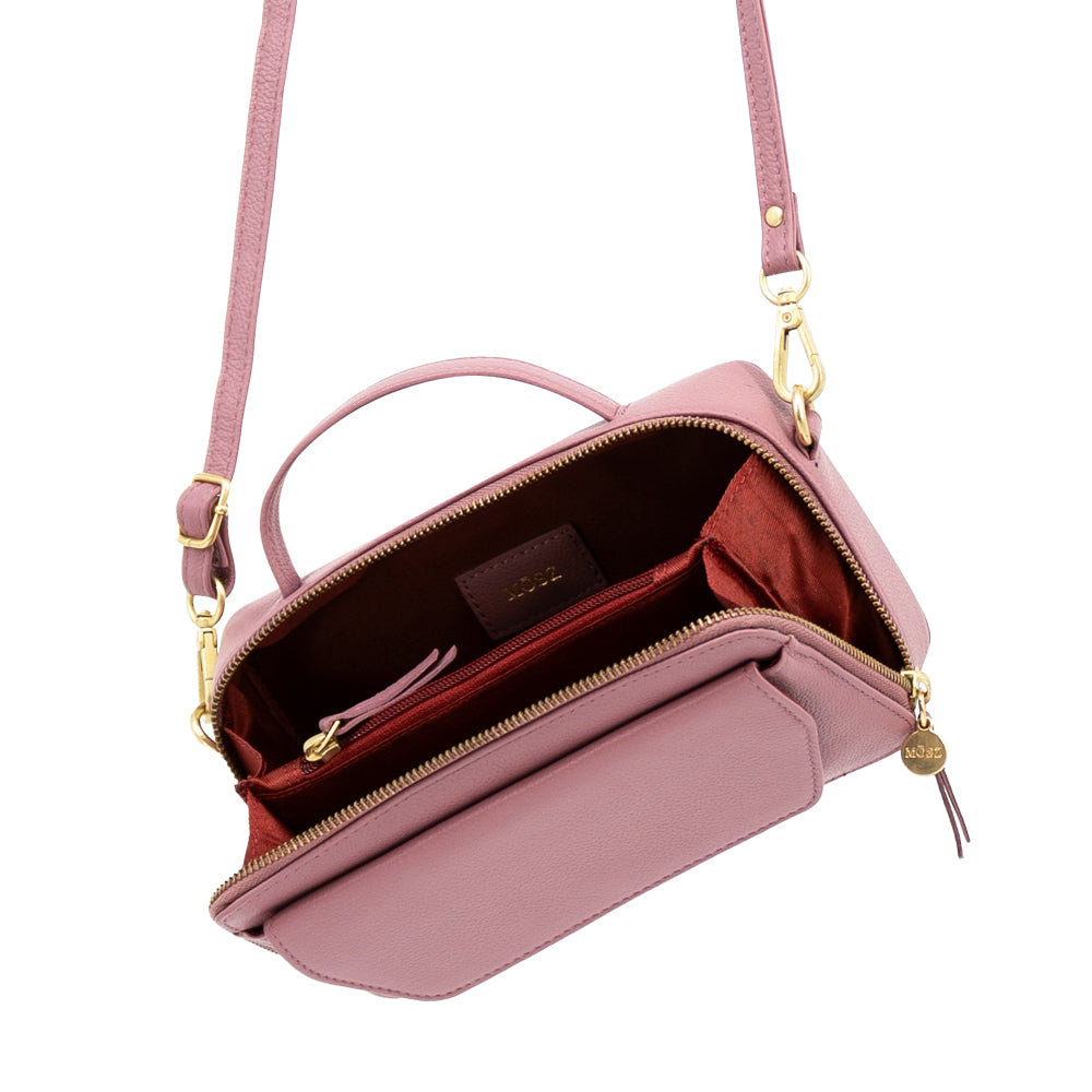 crossbody tas roze