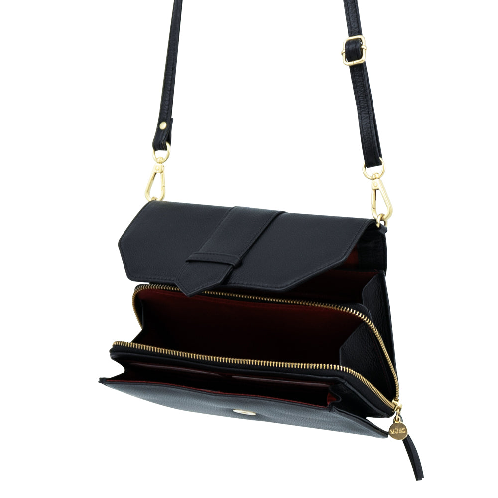 crossbody tas dames zwart