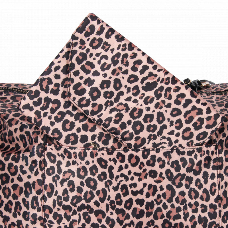 Weekendtas panterprint voorvak