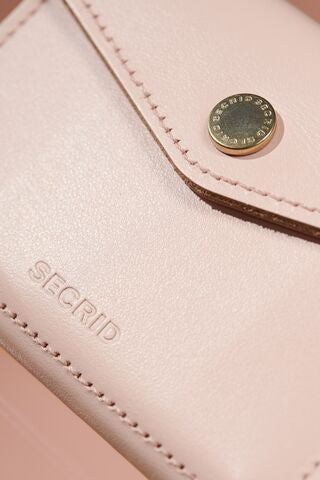 SECRID Envelope wallet ballet roze button