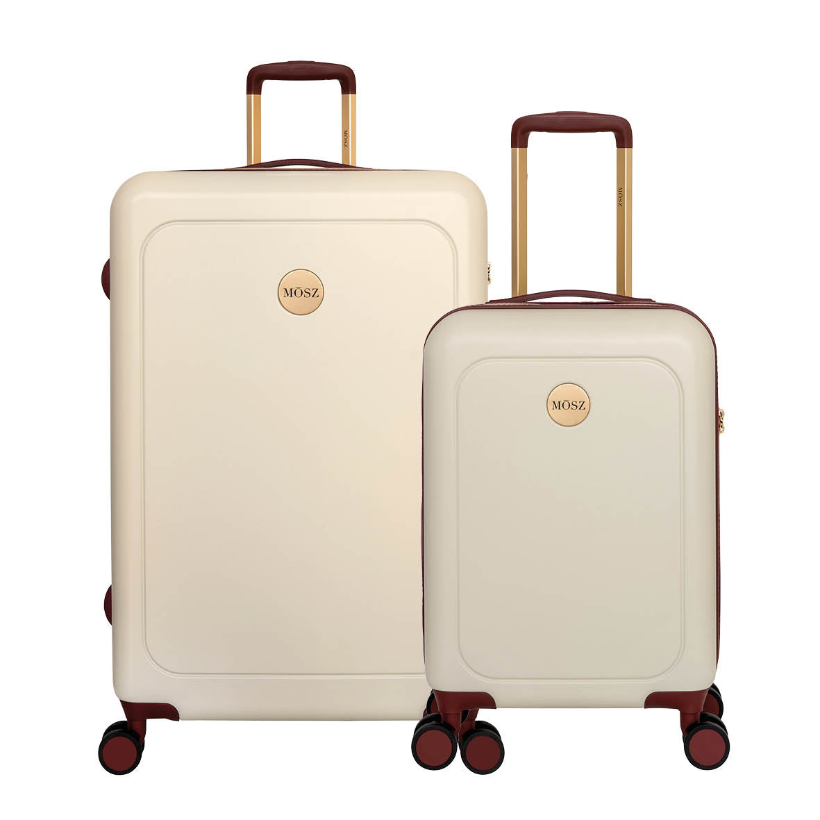 2 delige kofferset wit