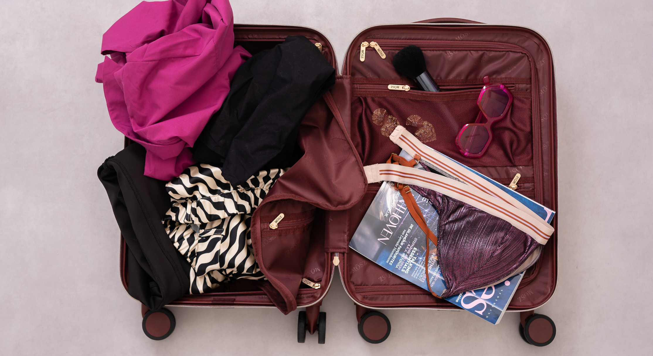 vloeistoffen in je handbagage koffer