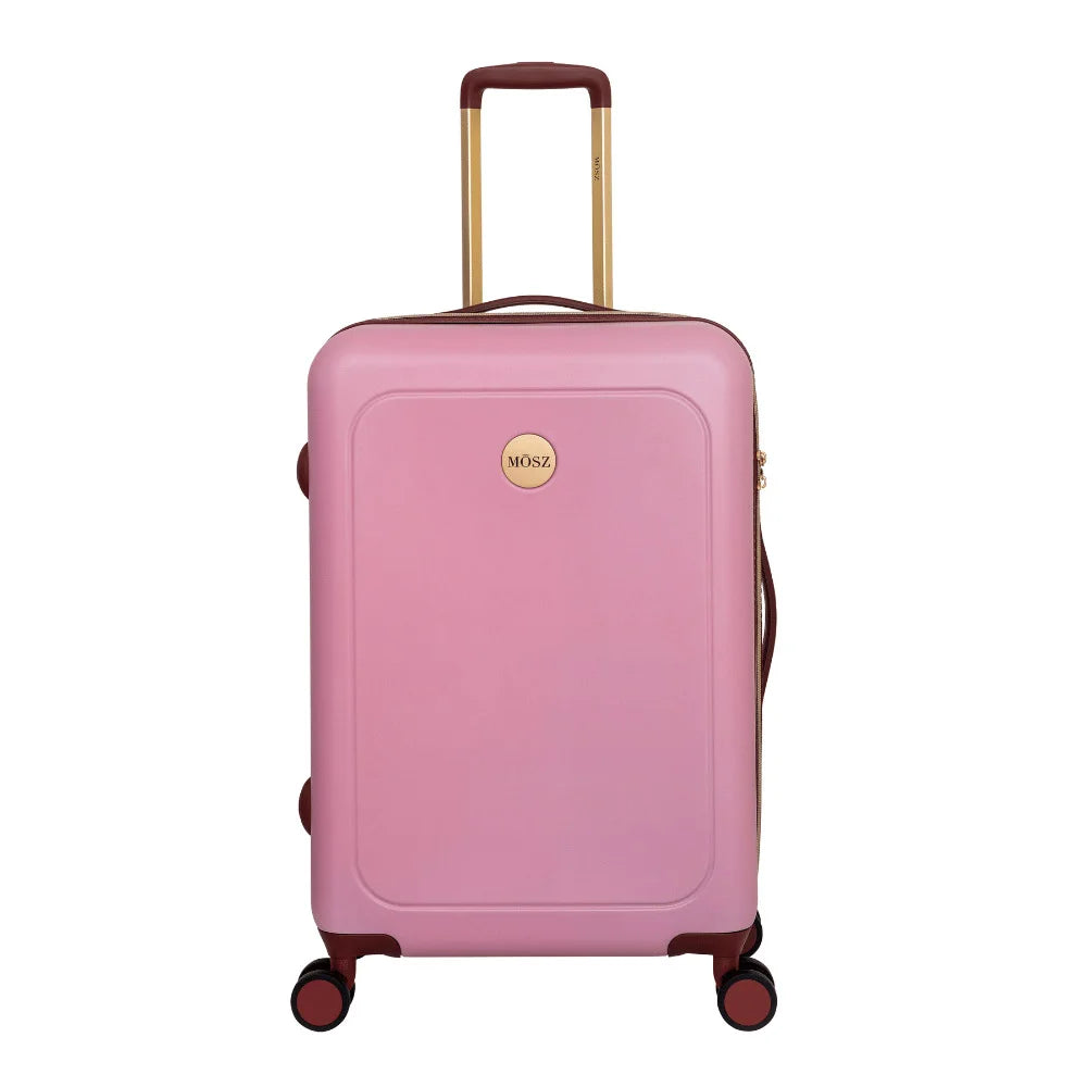 compacte roze koffer