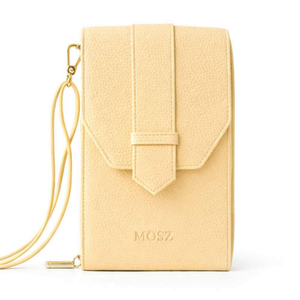 Butter yellow portemonnee telefoontasje dames voorzijde