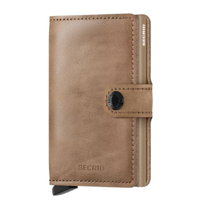 SECRID Miniwallet Taupe – Pasjeshouder dames