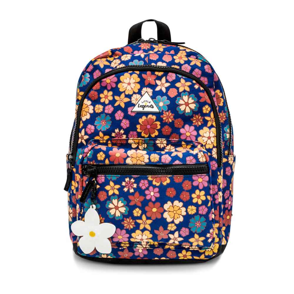 Flower Power kinderrugzak voorzijde