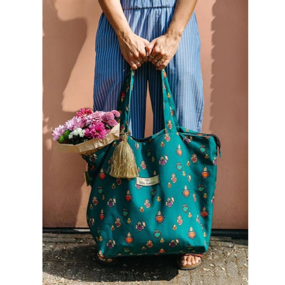 Strandtas groot Little Legends – Milagros Groen