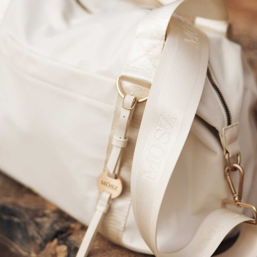 Schoudertas creme- 40 x 30 x 20 cm - MŌSZ Sandy M