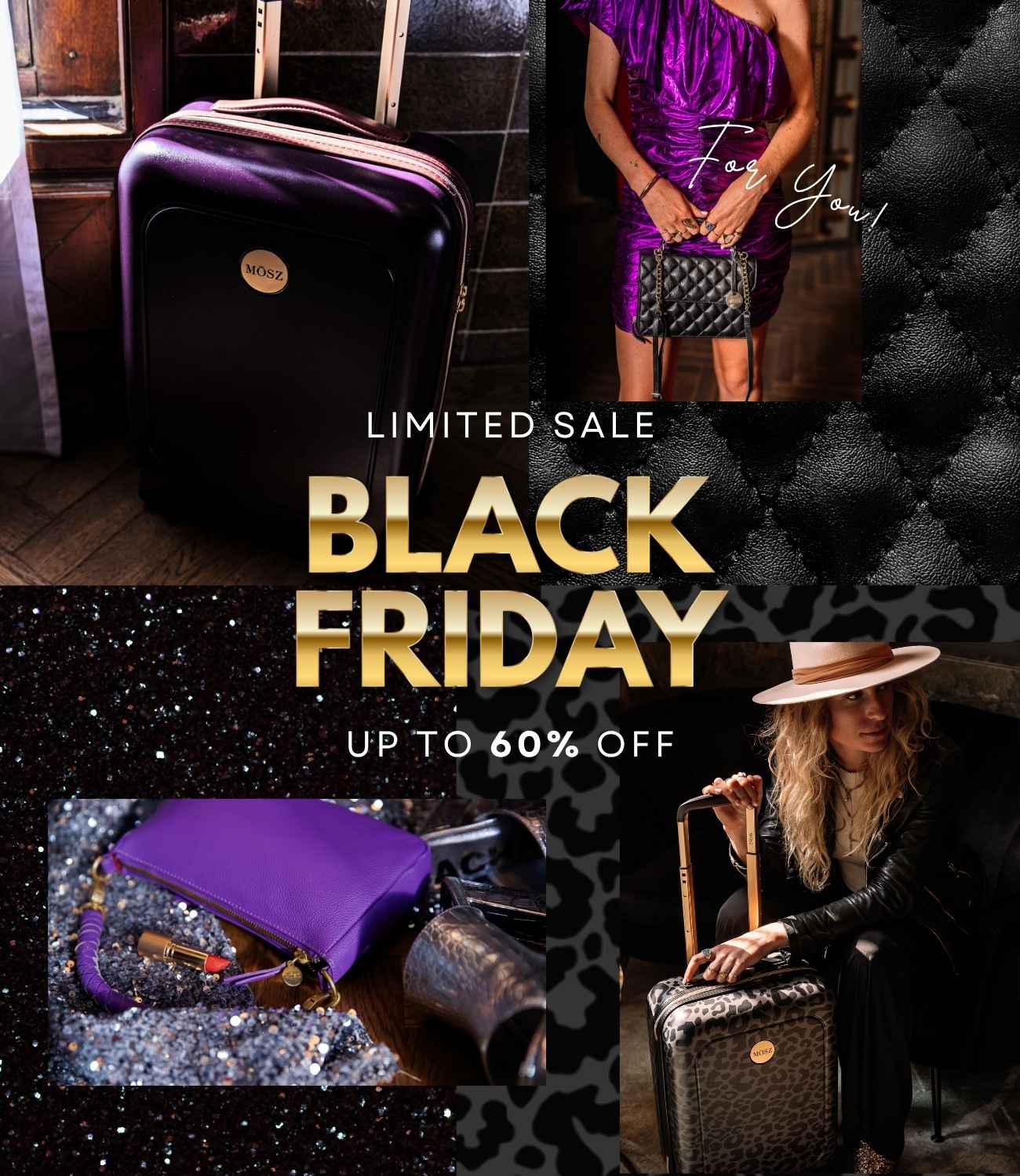 Black friday sale in lapoptassen reistassen en handtassen