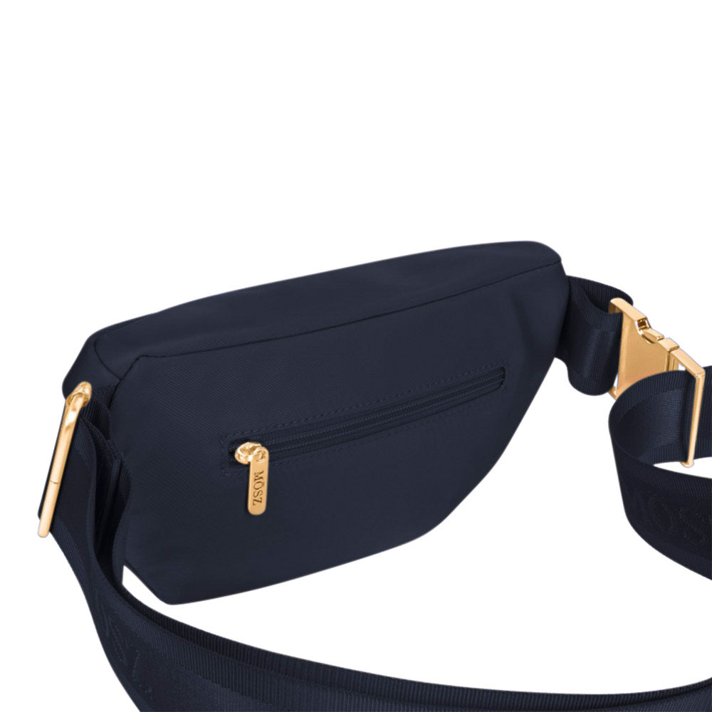Crossbody Heuptas dames nylon - donkerblauw - MŌSZ Jessy