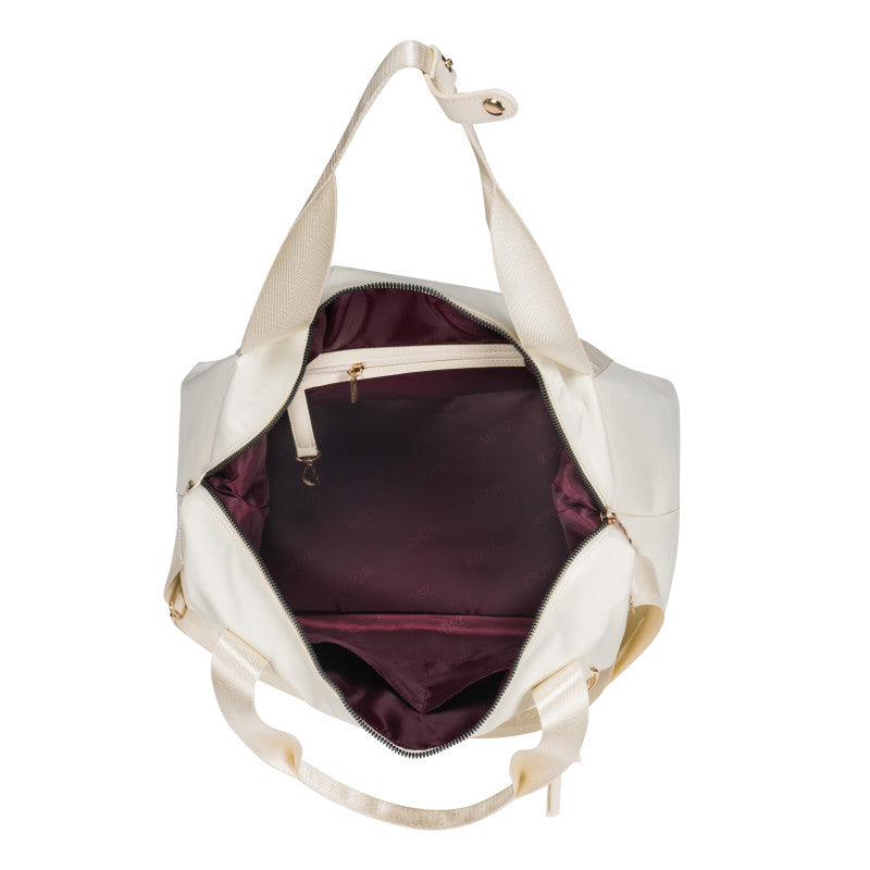 Schoudertas creme- 40 x 30 x 20 cm - MŌSZ Sandy M