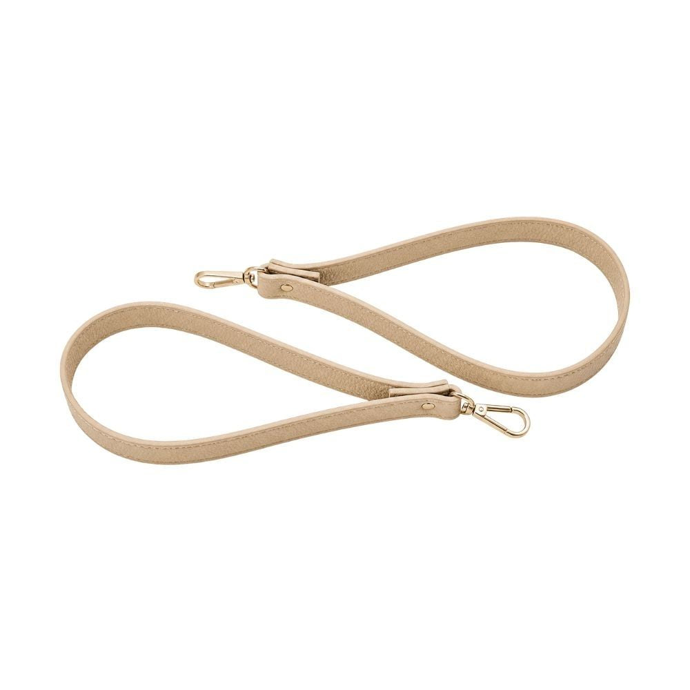 Beige luiertas met verschoonmatje panterprint ophanglussen