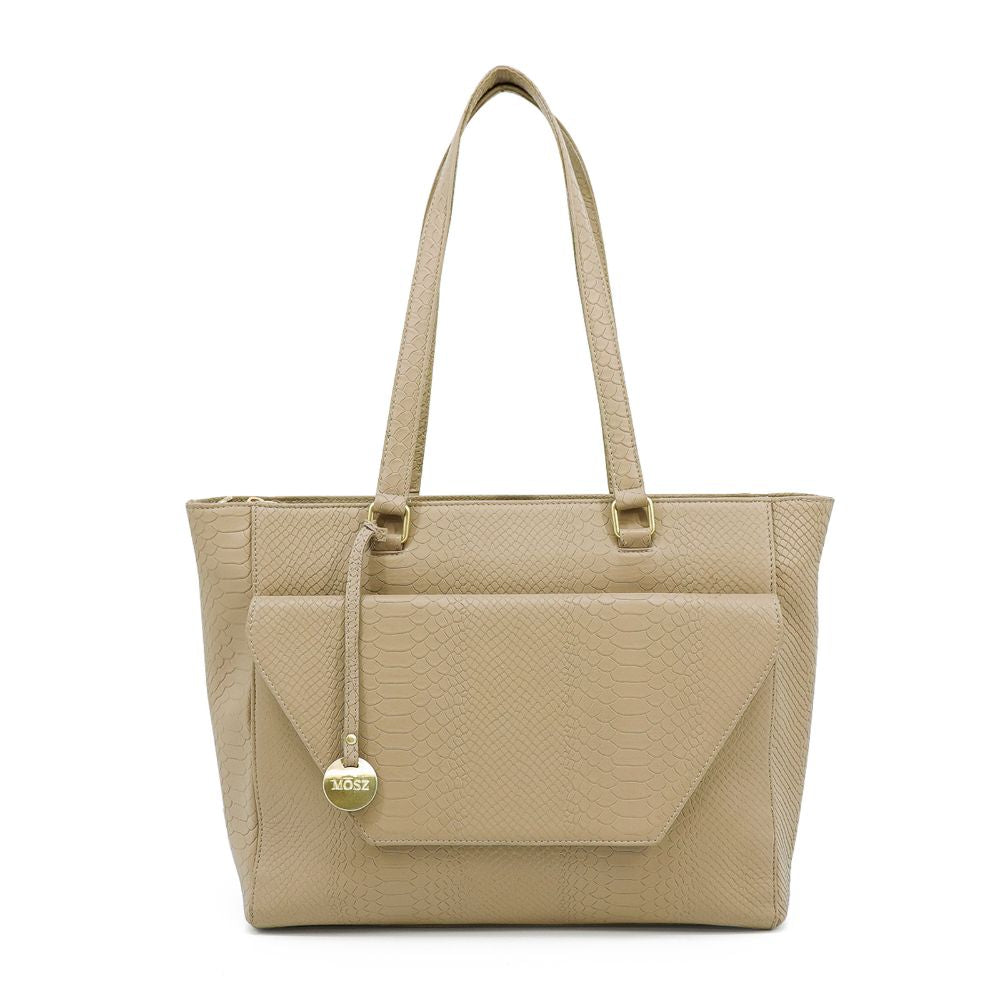 laptoptas dames taupe