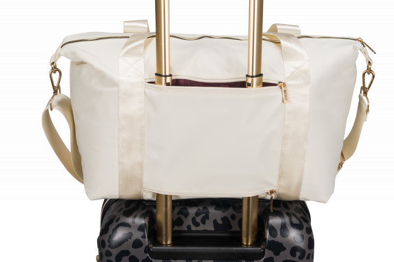 Schoudertas creme- 40 x 30 x 20 cm - MŌSZ Sandy M