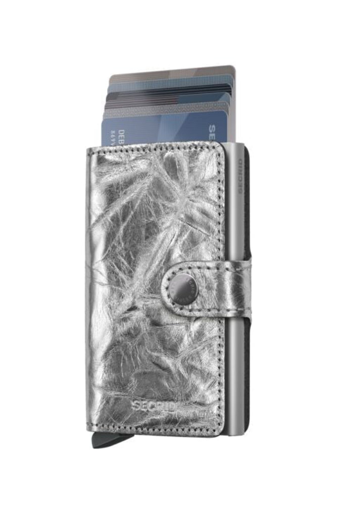 SECRID Miniwallet Zilver | Pasjeshouder damespasjes