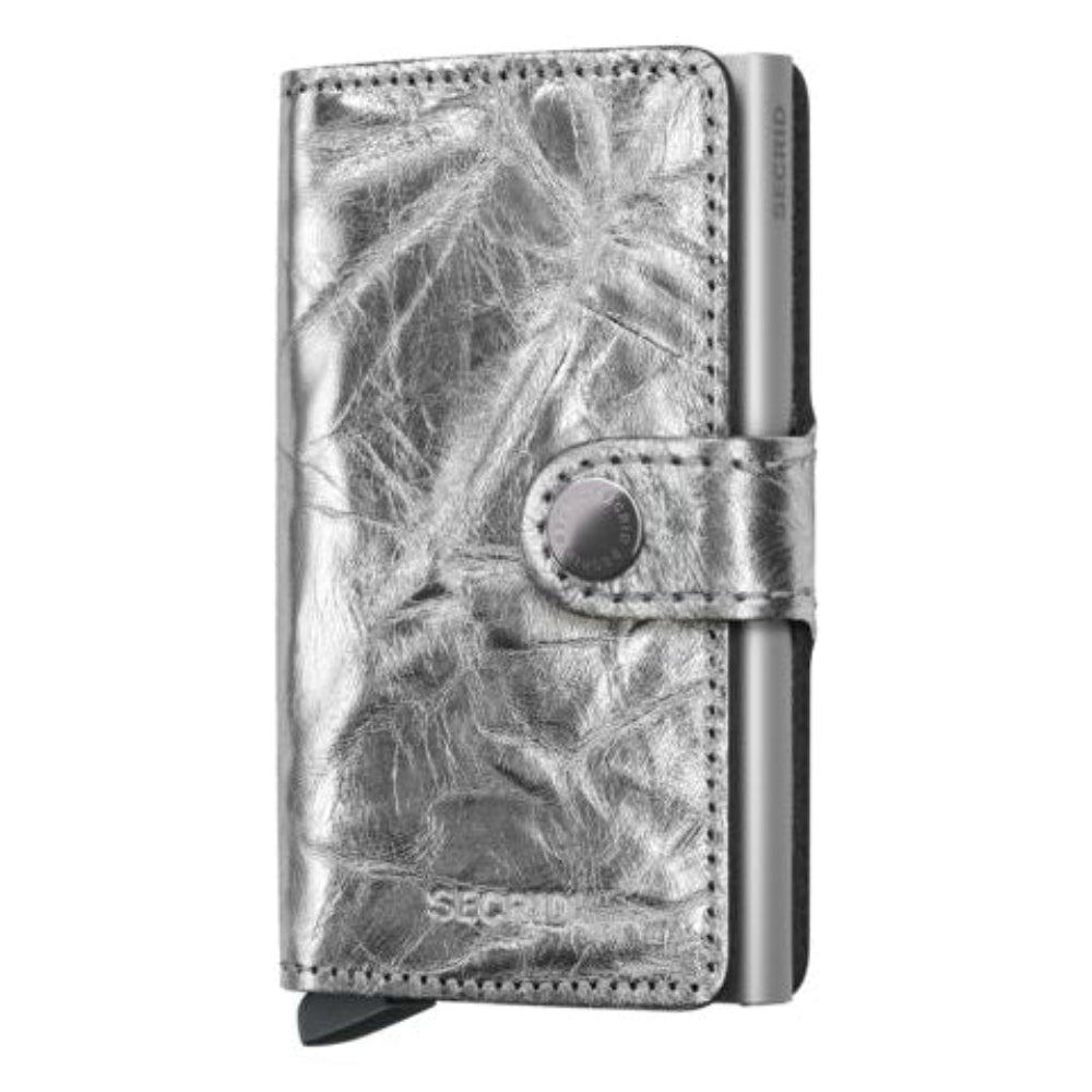 SECRID Miniwallet Zilver | Pasjeshouder dames 