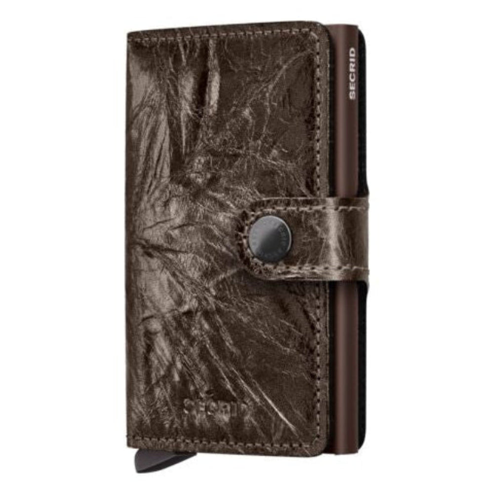 SECRID Miniwallet Brons | Pasjeshouder dames