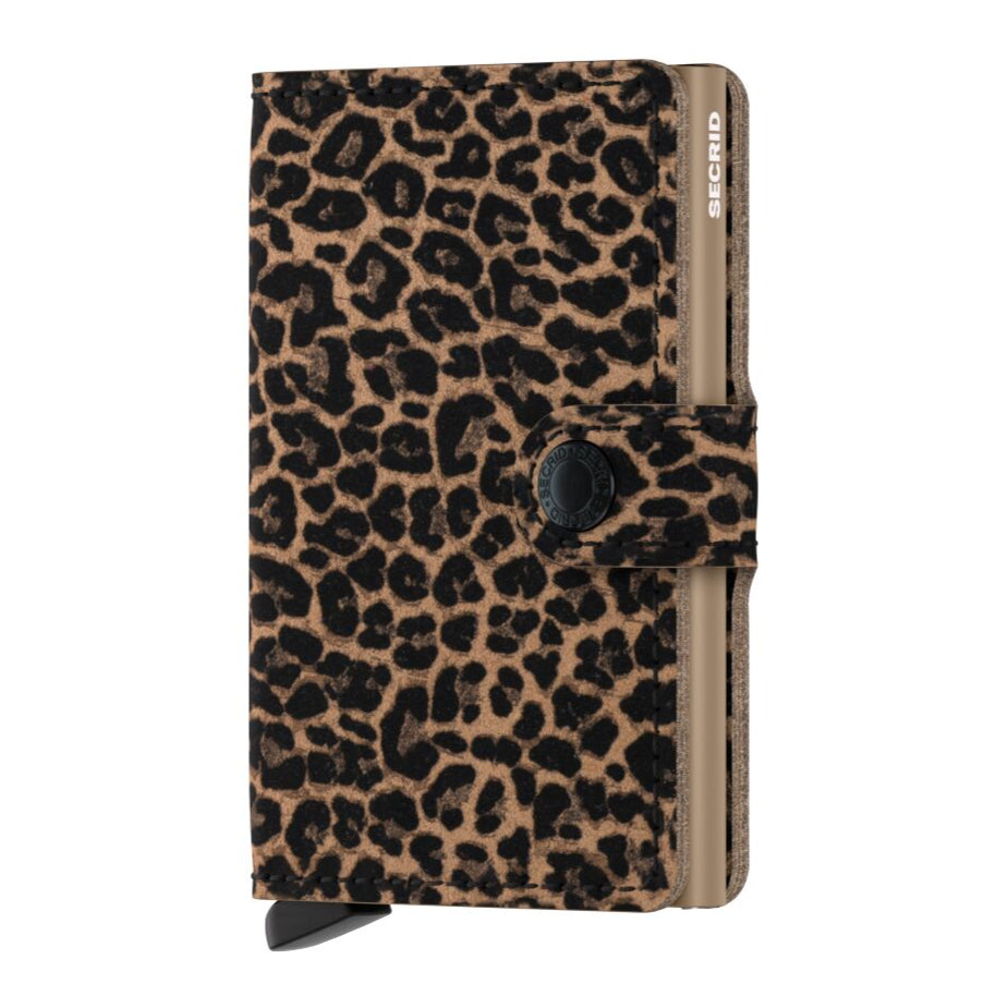 SECRID Miniwallet Leo Beige – Pasjeshouder dames voorzijde