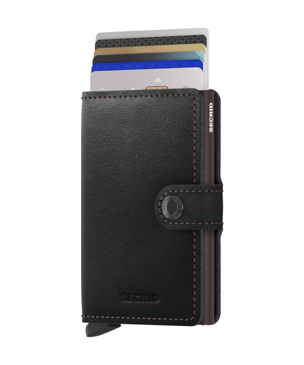 SECRID Miniwallet Zwart | Pasjeshouder dames pasjes