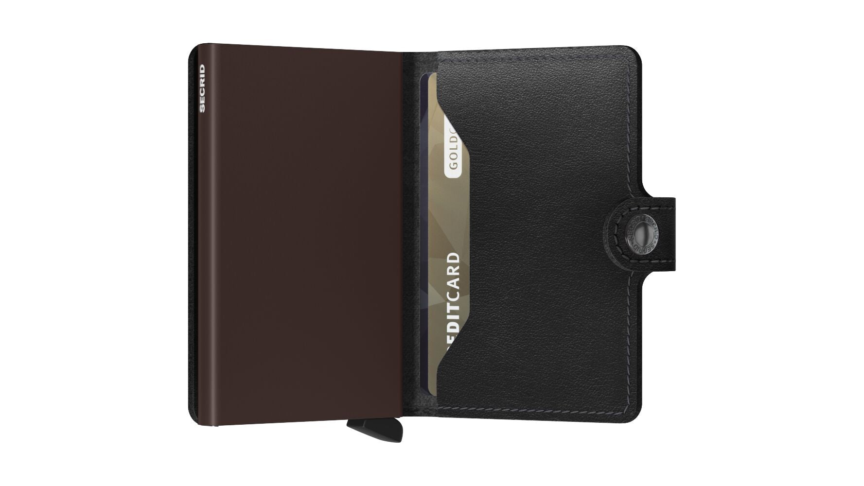 SECRID Miniwallet Zwart | Pasjeshouder dames open