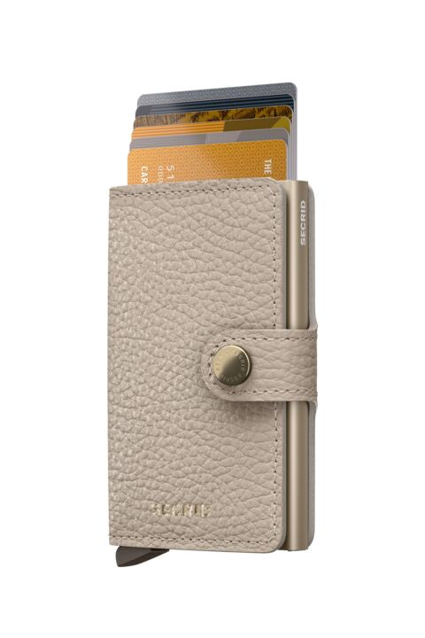 SECRID Miniwallet Lichtbruin | Pasjeshouder dames pasjes