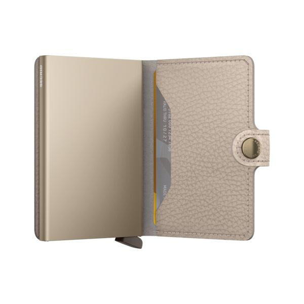 SECRID Miniwallet Lichtbruin | Pasjeshouder dames open