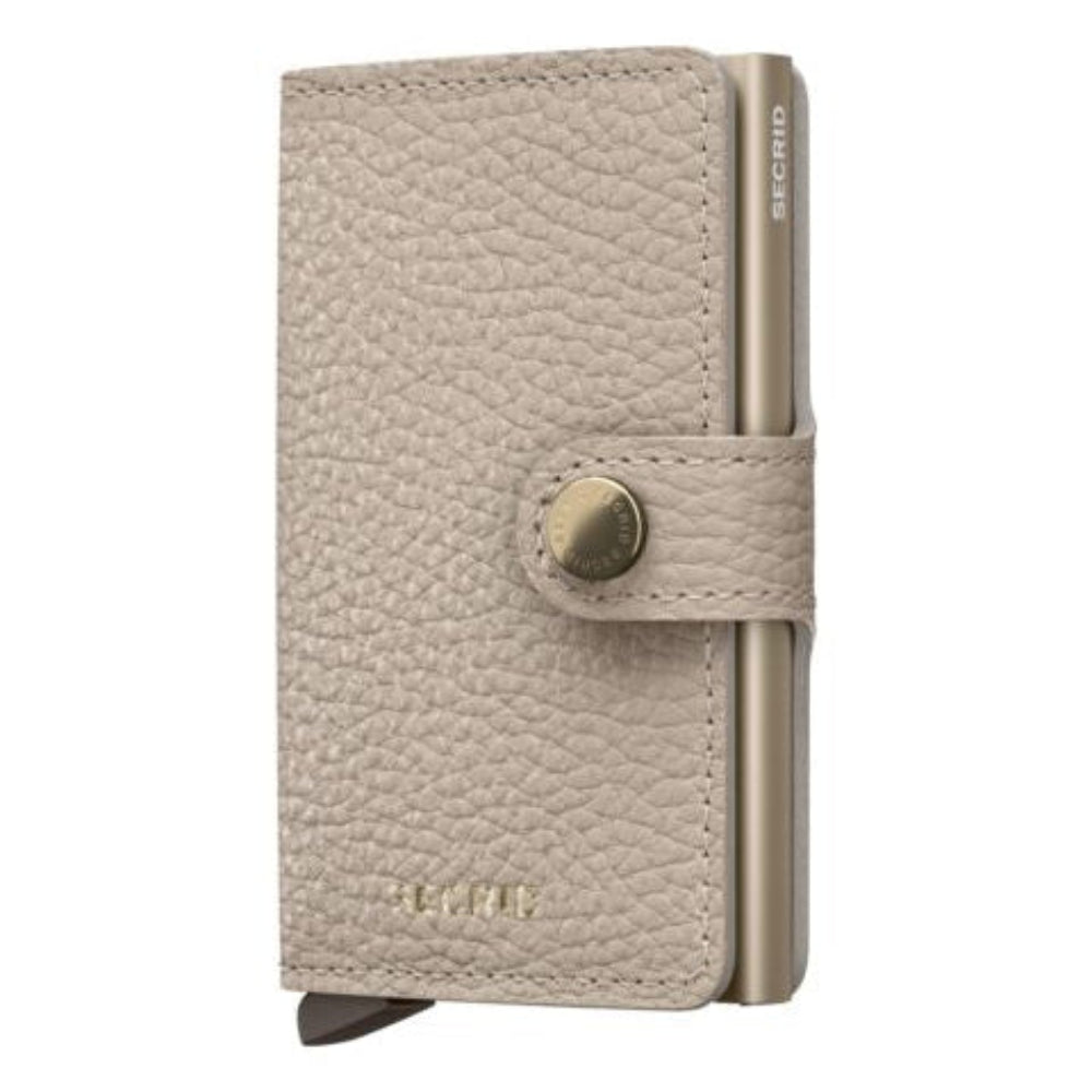 SECRID Miniwallet Lichtbruin | Pasjeshouder dames