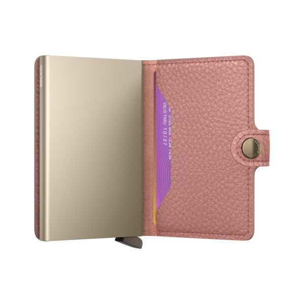 SECRID Miniwallet Roze | Pasjeshouder dames open
