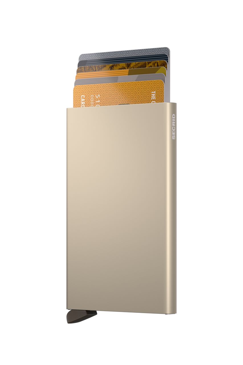 SECRID Cardprotector Zandbeige | Pasjeshouder dames pasjes
