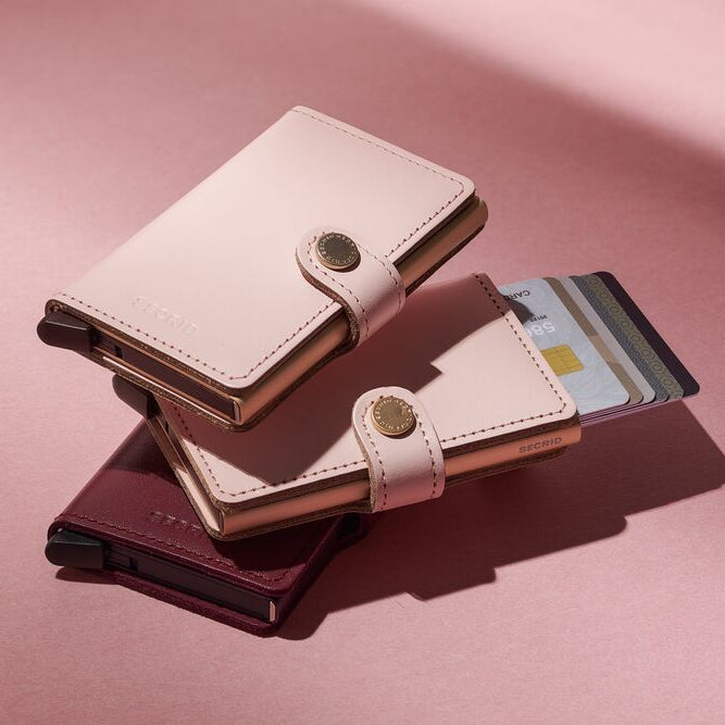 SECRID miniwallet ballet roze sfeer voorzijde sfeer