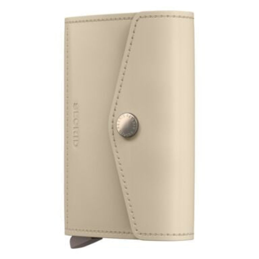 SECRID Envelope wallet latte crème voorzijde