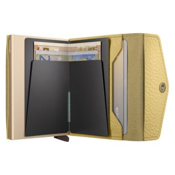 SECRID Envelope wallet butter yellow binnenzijde