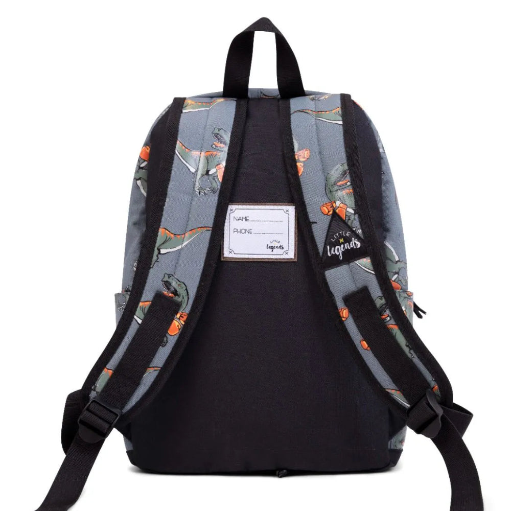 Kinderrugzak Little Legends - Dino Boxing Backpack L achterzijde