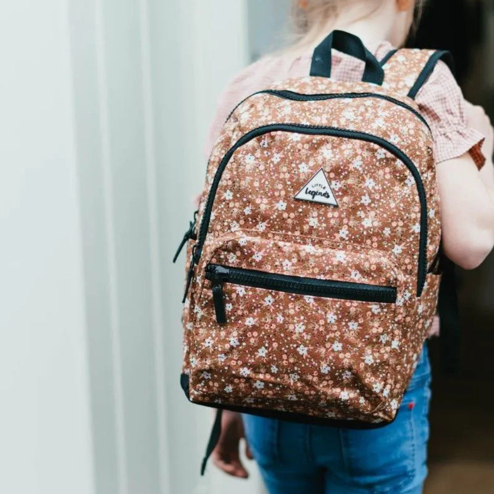 Kinderrugzak Little Legends - Vintage Flower Backpack L sfeerbeeld
